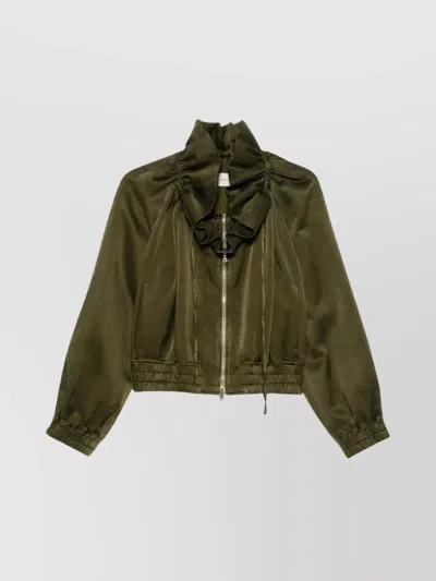 DRIES VAN NOTEN HIGH COLLAR ZIPPER JACKET