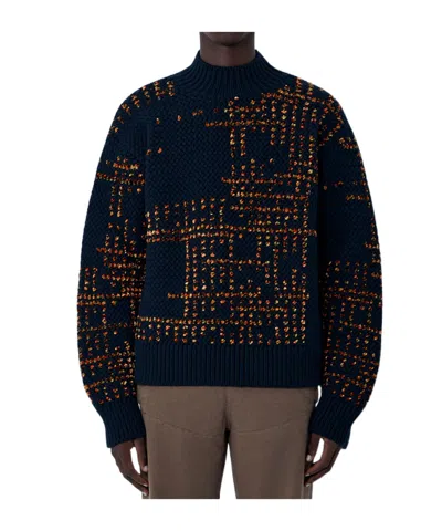 DRIES VAN NOTEN DRIES VAN NOTEN HIGH NECK LONG-SLEEVED JUMPER