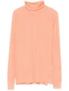 Dries Van Noten Mesh Turtleneck Top