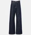 Dries Van Noten Blue Wide-leg Jeans In Blue