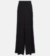 Dries Van Noten Elastic Waist Casual Pants In Black