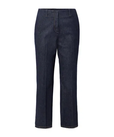 Dries Van Noten High-waisted Flared Jeans In Blue