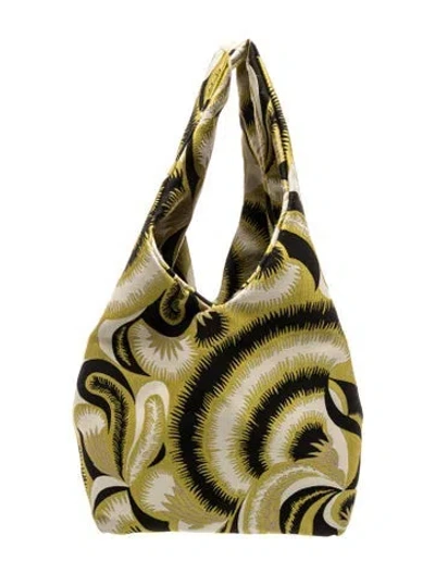 Pre-owned Dries Van Noten Hobo In Green