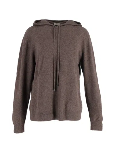 Pre-owned Dries Van Noten Hooded Pocket Sweater In Brown