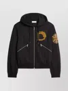 Dries Van Noten 02800-harrine Emb 1610 M.k.sweater - 100% Cotton Made In Turkey In Black