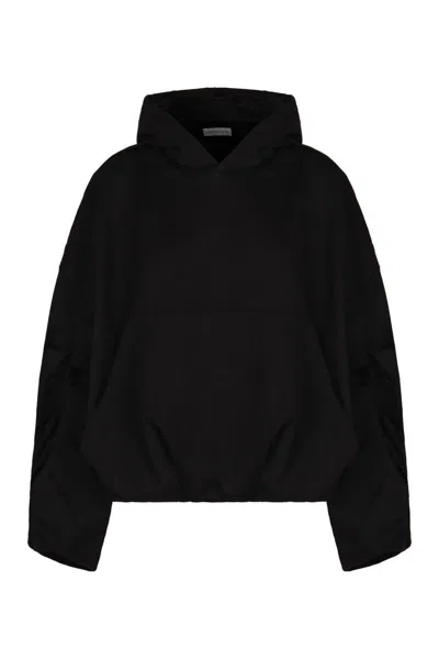 Dries Van Noten Hooded Sweatshirt In Black