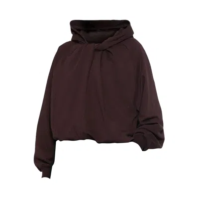 Pre-owned Dries Van Noten Hoodie 'burgundy' | Tan | Women's Size S