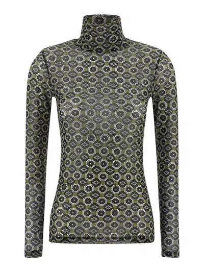 DRIES VAN NOTEN CÁRDIGAN - VERDE