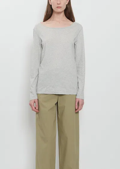 Dries Van Noten Hulleta Cotton T-shirt In Gray