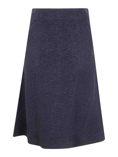 Dries Van Noten Husosy Long Skirt In Black