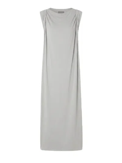 Dries Van Noten Hutty Dress Grey In Gray