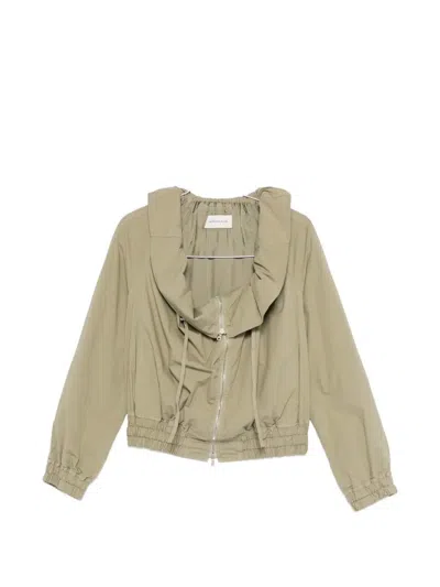 Dries Van Noten Jacket 00165-voly Gd 3322 W. W. Jacket In Green