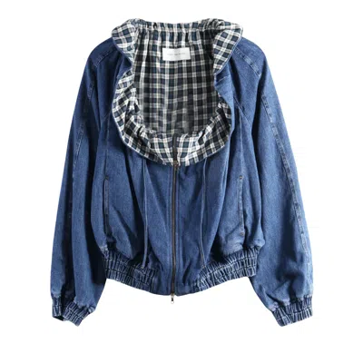 Pre-owned Dries Van Noten Jacket 'blue' | Women's Size 38
