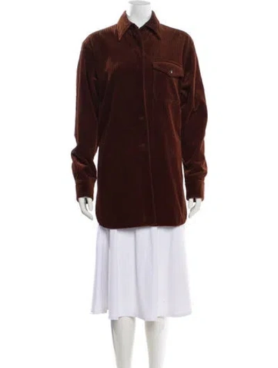 Pre-owned Dries Van Noten Jacket In Brown