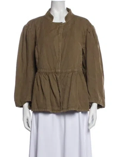 Pre-owned Dries Van Noten Jacket In Brown