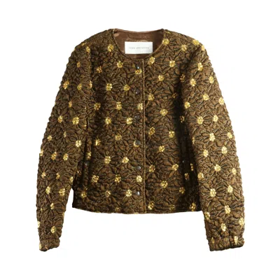 Pre-owned Dries Van Noten Jacket 'brown' | Women's Size M