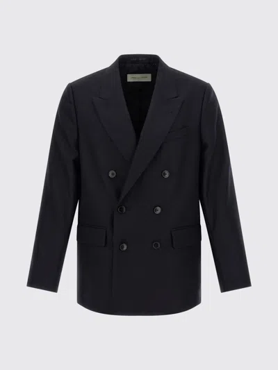 DRIES VAN NOTEN 外套 DRIES VAN NOTEN 男士 颜色 蓝色,H42588009