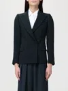 Dries Van Noten Jacket  Woman Color Black In Blue