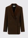 Dries Van Noten Befya Blazer In Brown