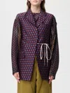 Dries Van Noten Jacket  Woman Color Burgundy In Multi