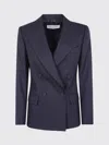 Dries Van Noten Jacket  Woman Color Navy In Blue