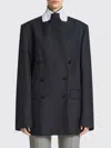 Dries Van Noten Jacket  Woman Color Navy In Blue