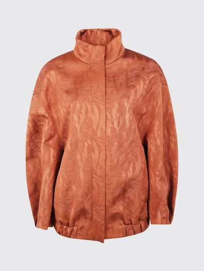 DRIES VAN NOTEN JACKET DRIES VAN NOTEN WOMAN COLOR RUST,H67278100