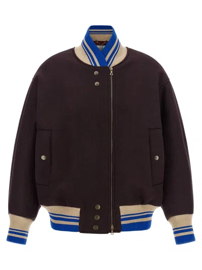 Dries Van Noten Jacket In Brown