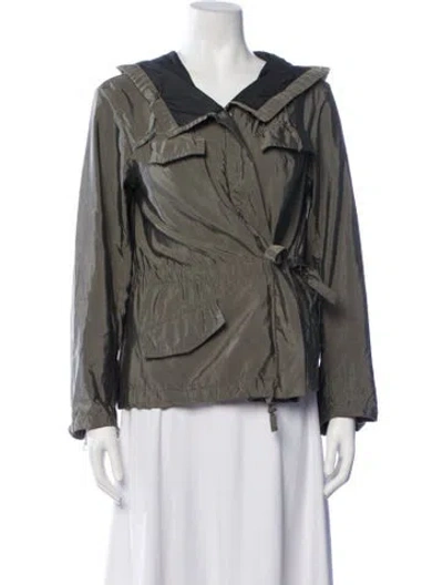 Pre-owned Dries Van Noten Jacket In Green