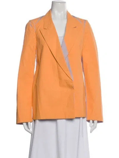 Pre-owned Dries Van Noten Jacket In Orange