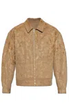 Dries Van Noten Long Sleeve Casual Jacket In Grey