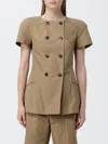 Dries Van Noten Button Jacket In Brown