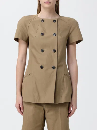 Dries Van Noten Button Jacket In Brown