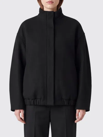 Dries Van Noten Jacket Woman Color Black In Animal Print