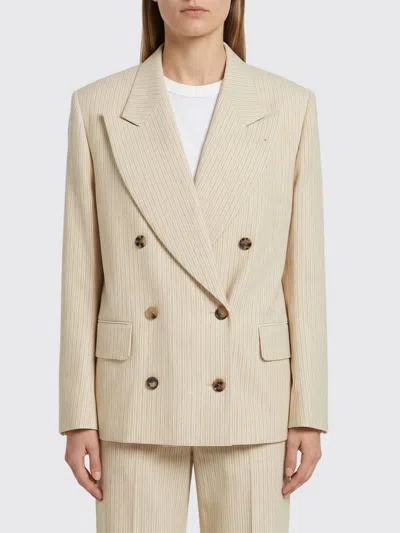 Dries Van Noten Jacket  Woman Color Beige In Neutral