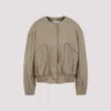 Dries Van Noten Beige Vadon Cotton Bomber Jacket