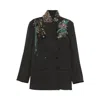 Dries Van Noten Jackets Women In Black