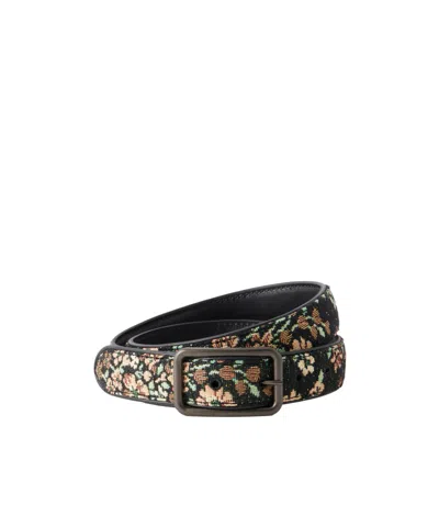 Dries Van Noten Jacquard Belt In Multi