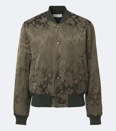 DRIES VAN NOTEN JACQUARD BOMBER JACKET