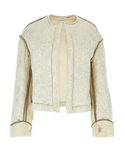 DRIES VAN NOTEN DRIES VAN NOTEN JACQUARD CREWNECK JACKET