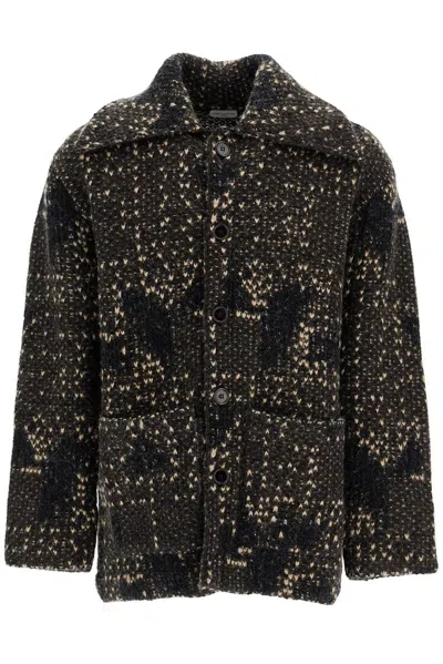 DRIES VAN NOTEN DRIES VAN NOTEN KNITTED OVERSIZED CARDIGAN