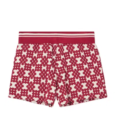 Dries Van Noten Jacquard-knit Shorts In Red
