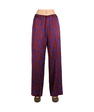 DRIES VAN NOTEN JACQUARD PANTS