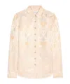 Dries Van Noten Satin-jacquard Shirt