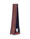 Dries Van Noten Jacquard Wool Scarf In Multi