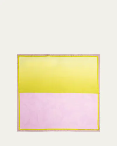 Dries Van Noten Jardin De L'orangerie Silk Foulard In 1 Jardin De L'orangerie