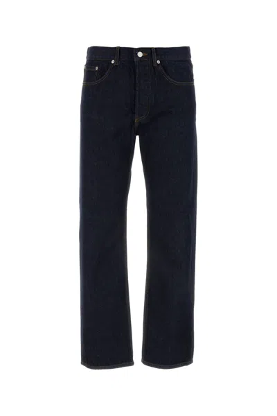 Dries Van Noten Jeans-34 Nd  Male In Blue