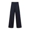 Dries Van Noten Penning High-rise Wide-leg Jeans In Blue