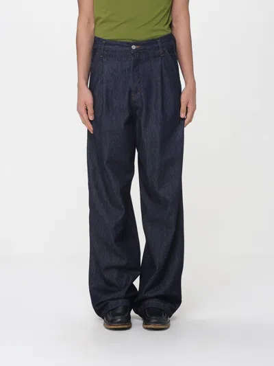 Dries Van Noten Jeans Men  In Blue