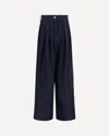 Dries Van Noten Indigo High-waisted Wide-leg Jeans With Exaggerated Length In Blue